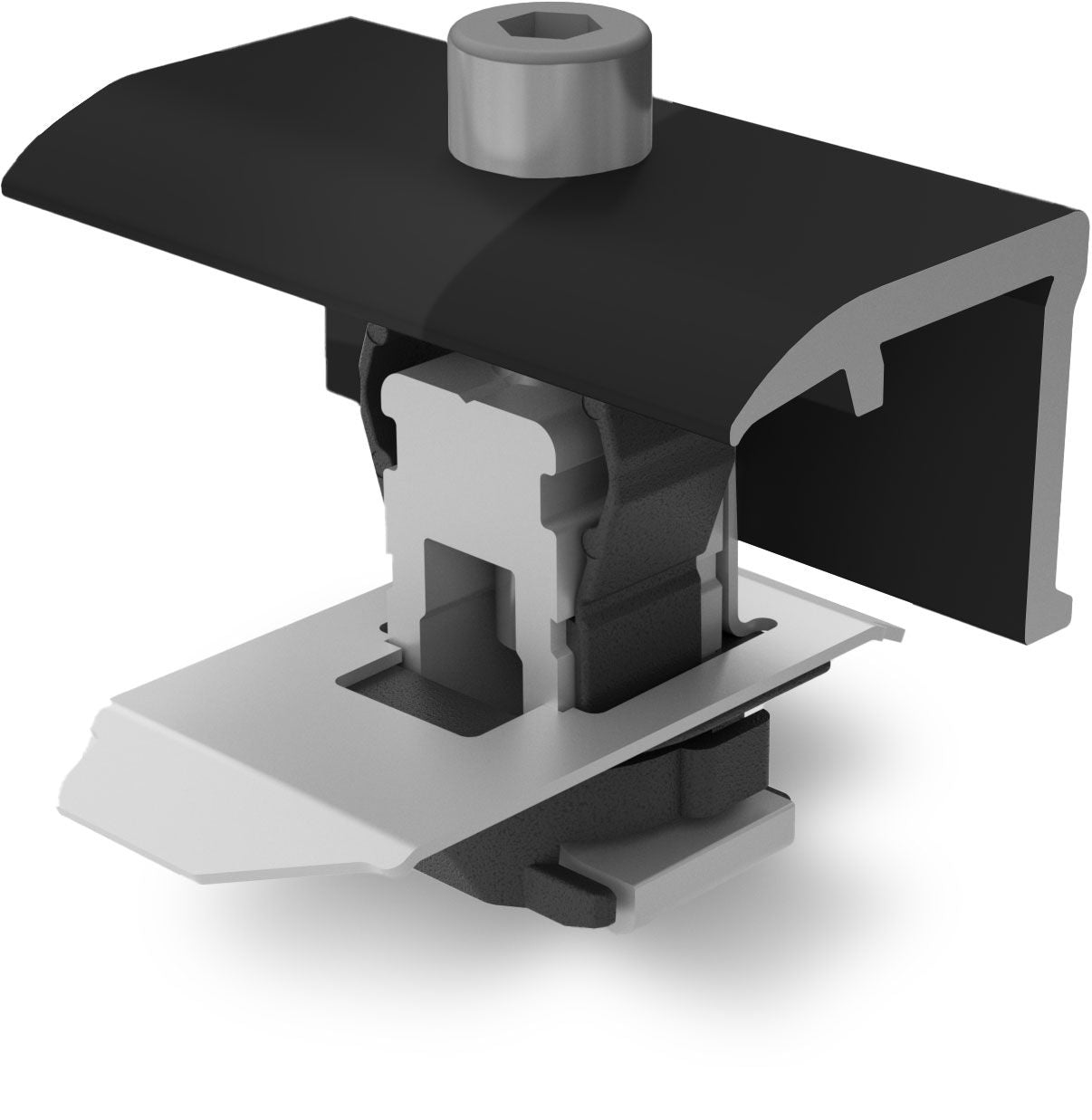 K2 Clamp OneEnd EC 25-40, Black 2004545