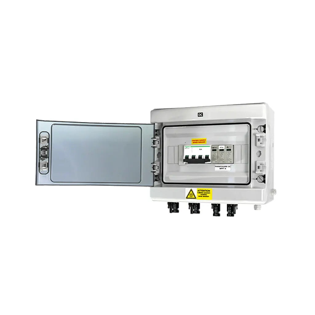 Coffret de protection DC SE20K sans parafoudre DC (Protection Schneider) pour ERP
