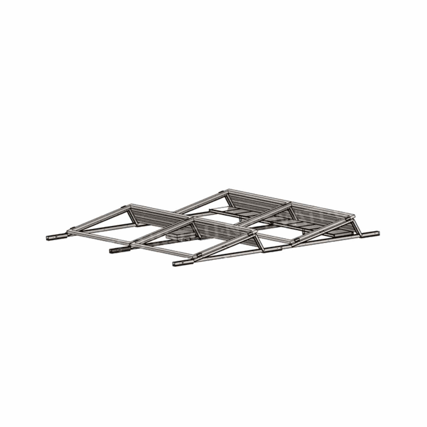 Renforcement unité de base SolarSpeed 3.0 Sud/E-O portrait 10° - OG00261 - AVASCO