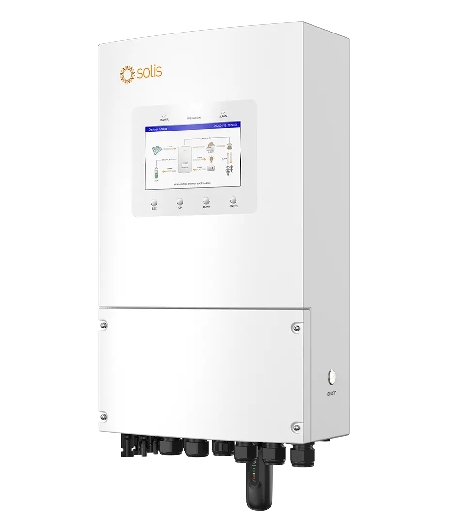 Onduleur Solis S6, 6kW/6kVA, hybride, monphasé, S6-EH1P6K-L-PLUS-Meter, 2 MPPT, DC SW, pour batteries LV, Smart port, compteur 1Ph & S2-WL-ST dans la boite - 10 ans de garantie