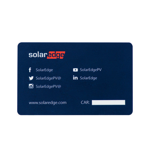 Accessoire Solaredge RFID Card, - 2 ans de garantie