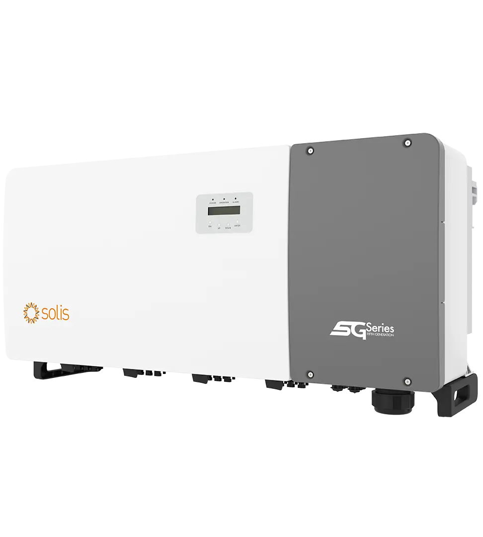 Onduleur triphasé Solis-110kW-5G, DC - 8 MPPT - Solis-110K-5G-PRO - Garantie 5 ans
