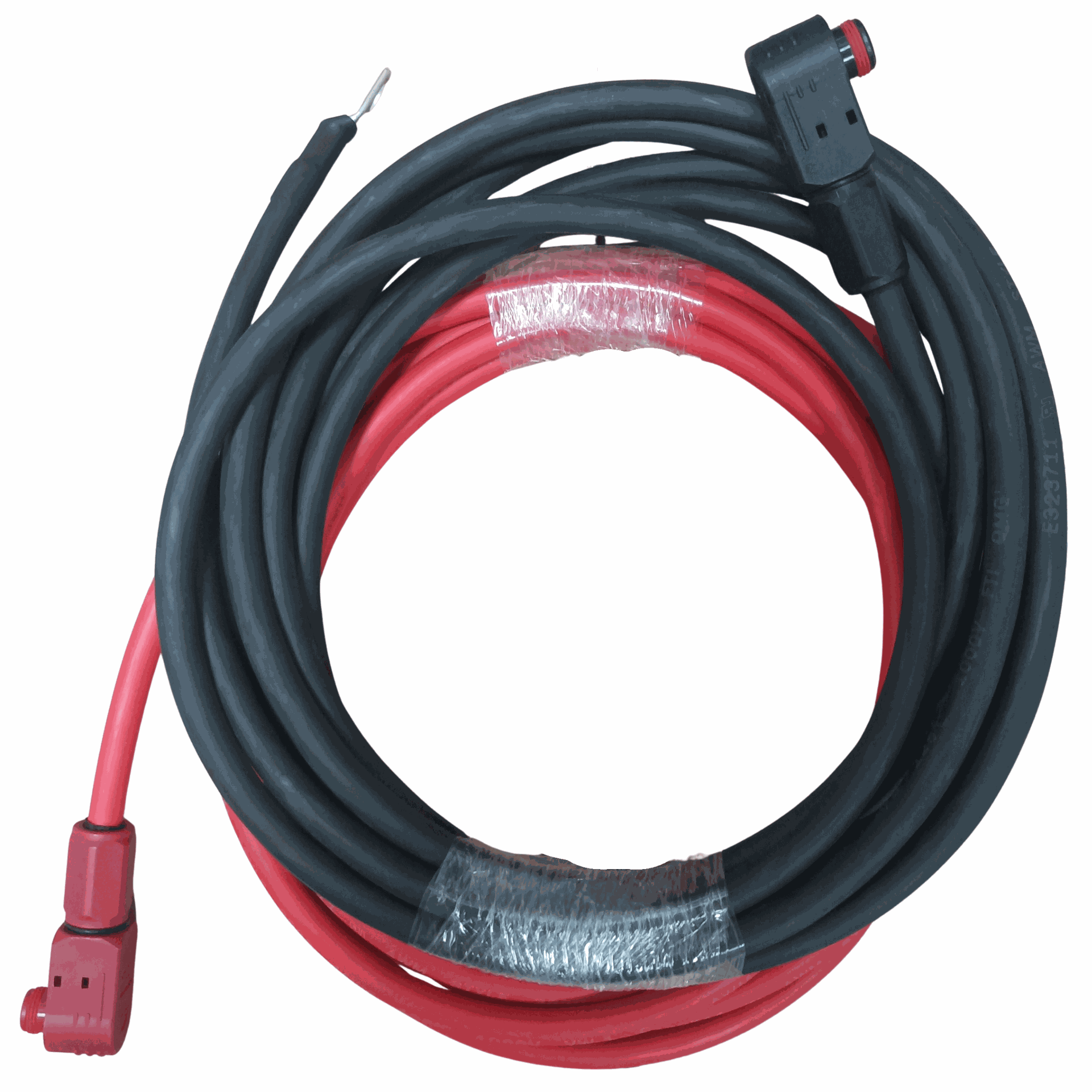 Set de câble de puissance +/- entre la batterie et l'onduleur - 4000 mm - RS-POWER-4000