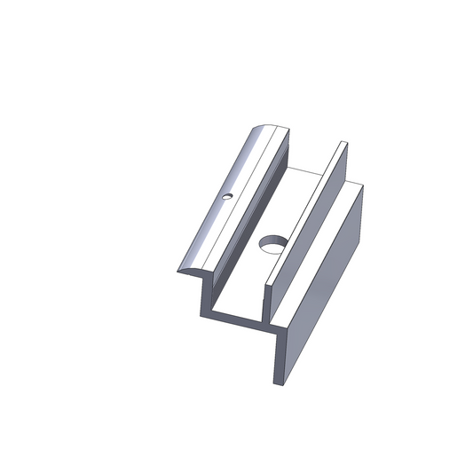 Bride de fin 30mm avec broche de terre - OG00910 - AVASCO