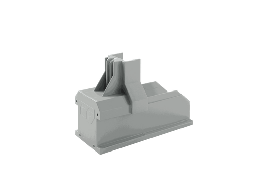 ClickFit EVO - Terminaison de rail gris - Esdec -