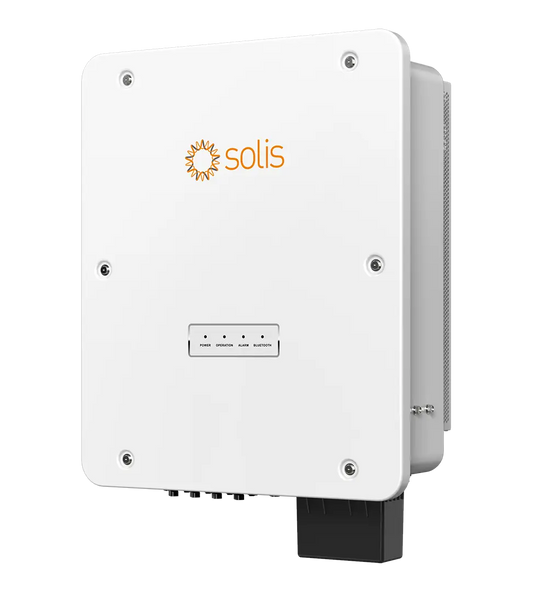 Onduleur Solis S6, 50kW/50kVA, triphasé, 5 MPPT, DC SW, PID, AFCI 2.0 - 5 ans de garantie