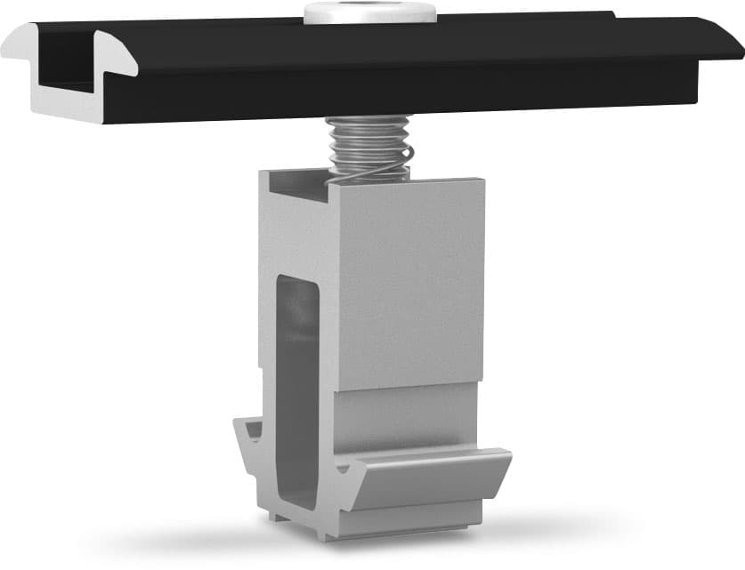 DomeClamp Middle Clamp 30-50 mm, noir anodisé, noir anodisé - K2 - 2002609
