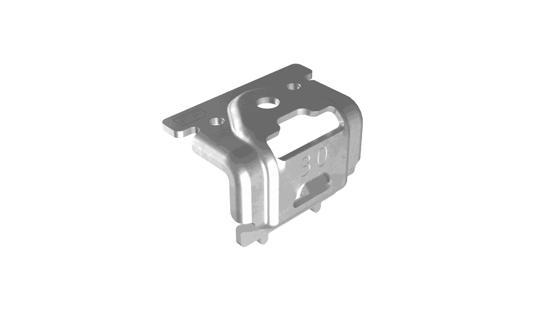 FlatFix Fusion - Etrier Final Gris 30mm - Esdec -