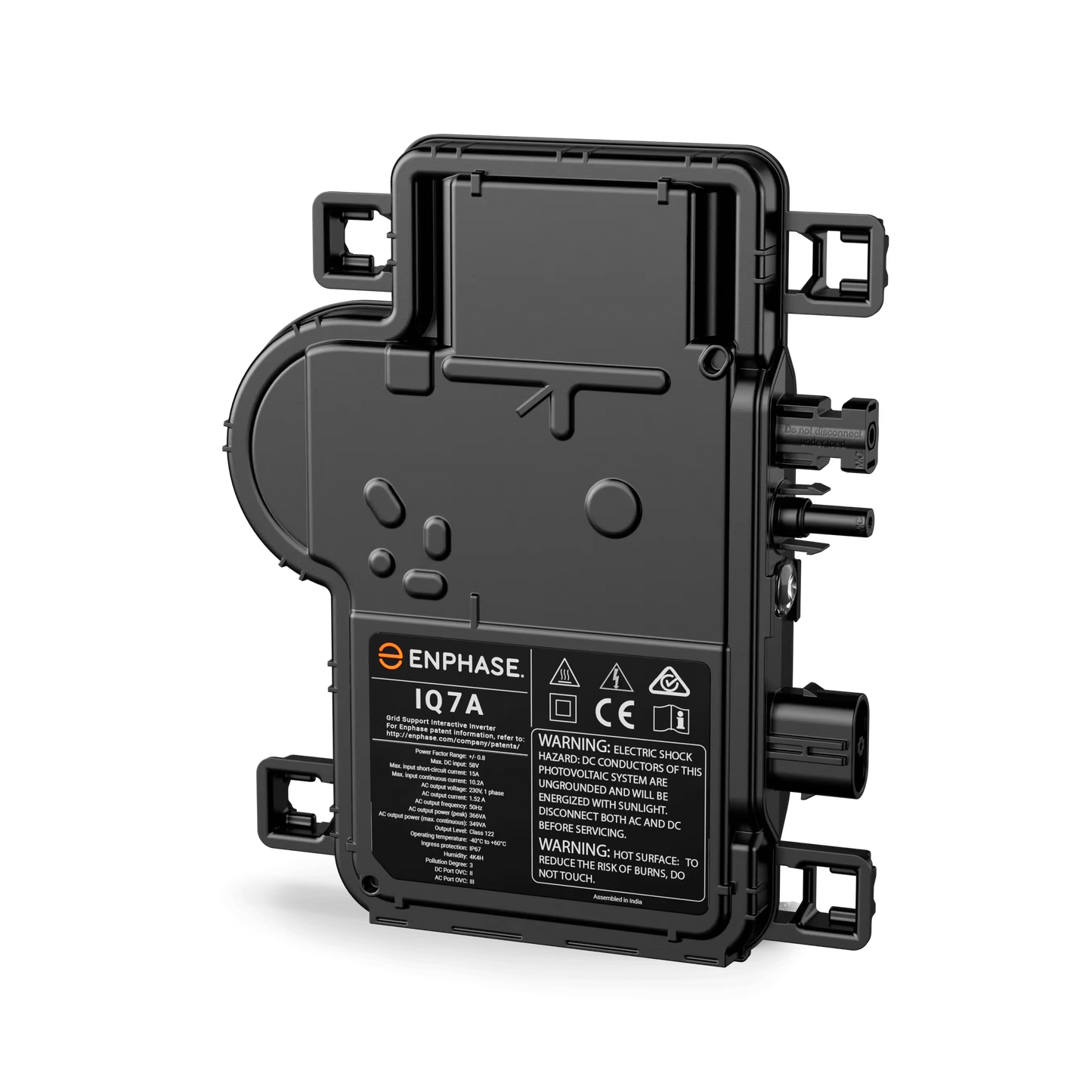 Micro-onduleur Enphase IQ7A - IQ7A-72-M-INT - Garantie 25 ans 