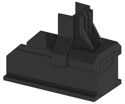 ClickFit EVO - Terminaison de rail noir - Esdec -