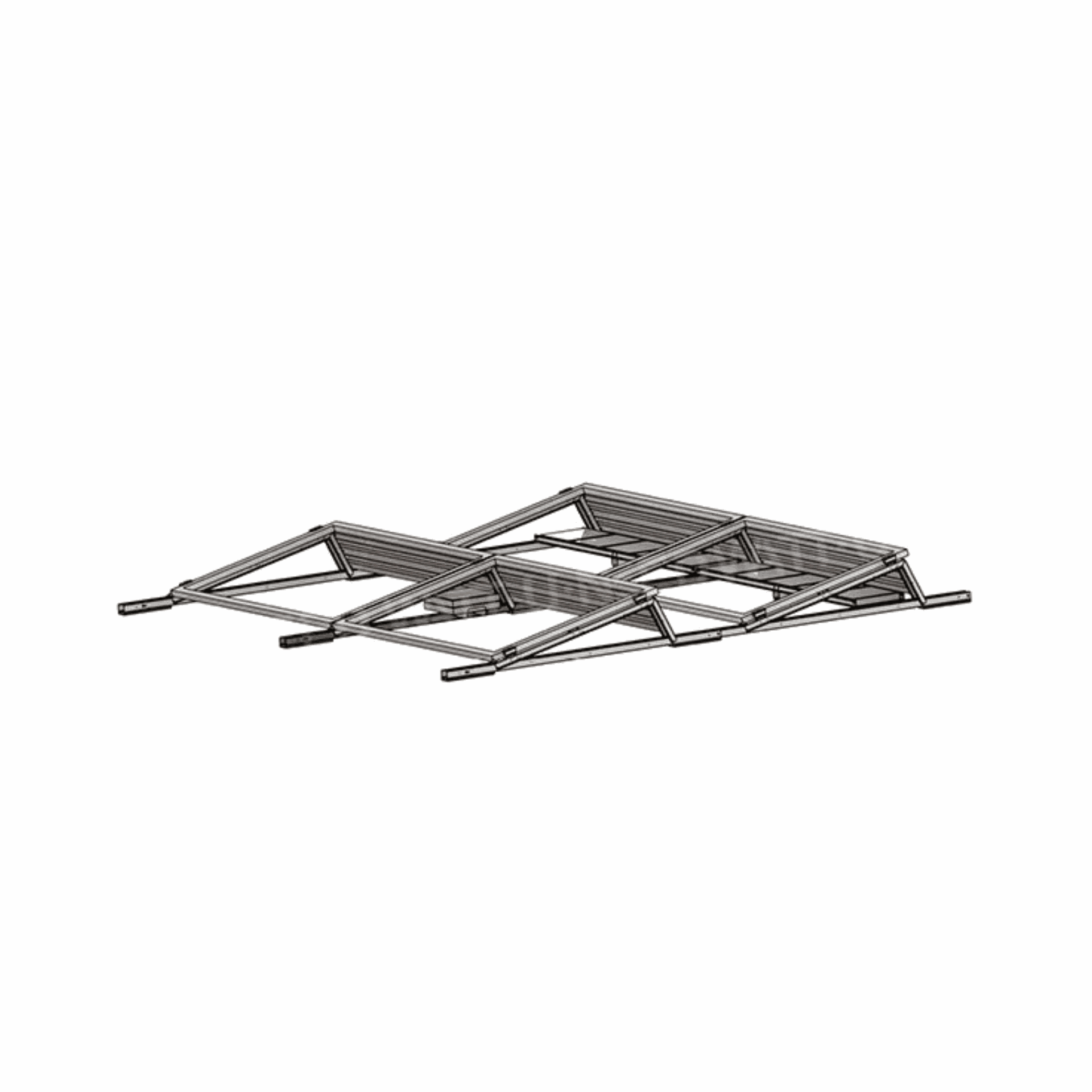 Renforcement unité de base SolarSpeed 3.0 Sud/E-O portrait 10° - OG00261 - AVASCO