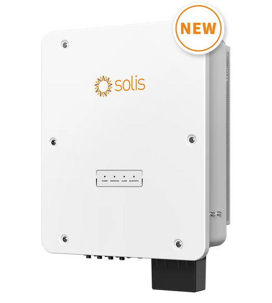 Onduleur Solis S6, 30kW/30kVA, triphasé, S6-GC3P33K03-NV-ND, 3 MPPT, DC SW, AFCI 2.0, C5 - 5 ans de garantie