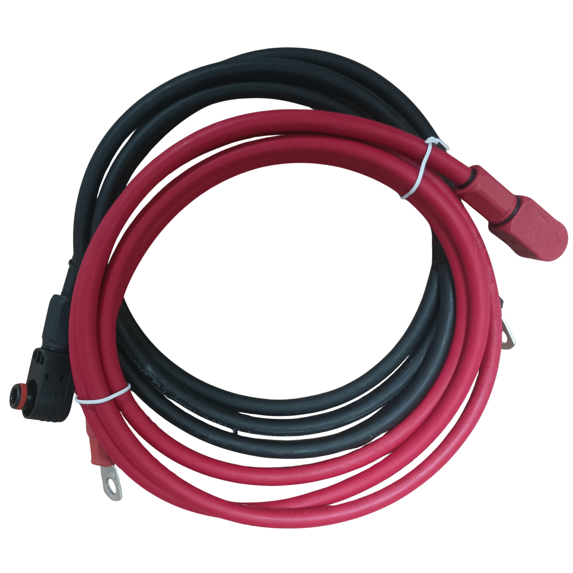 Set de câble de puissance +/- entre la batterie et l'onduleur - 2000 mm - RS-POWER-2000