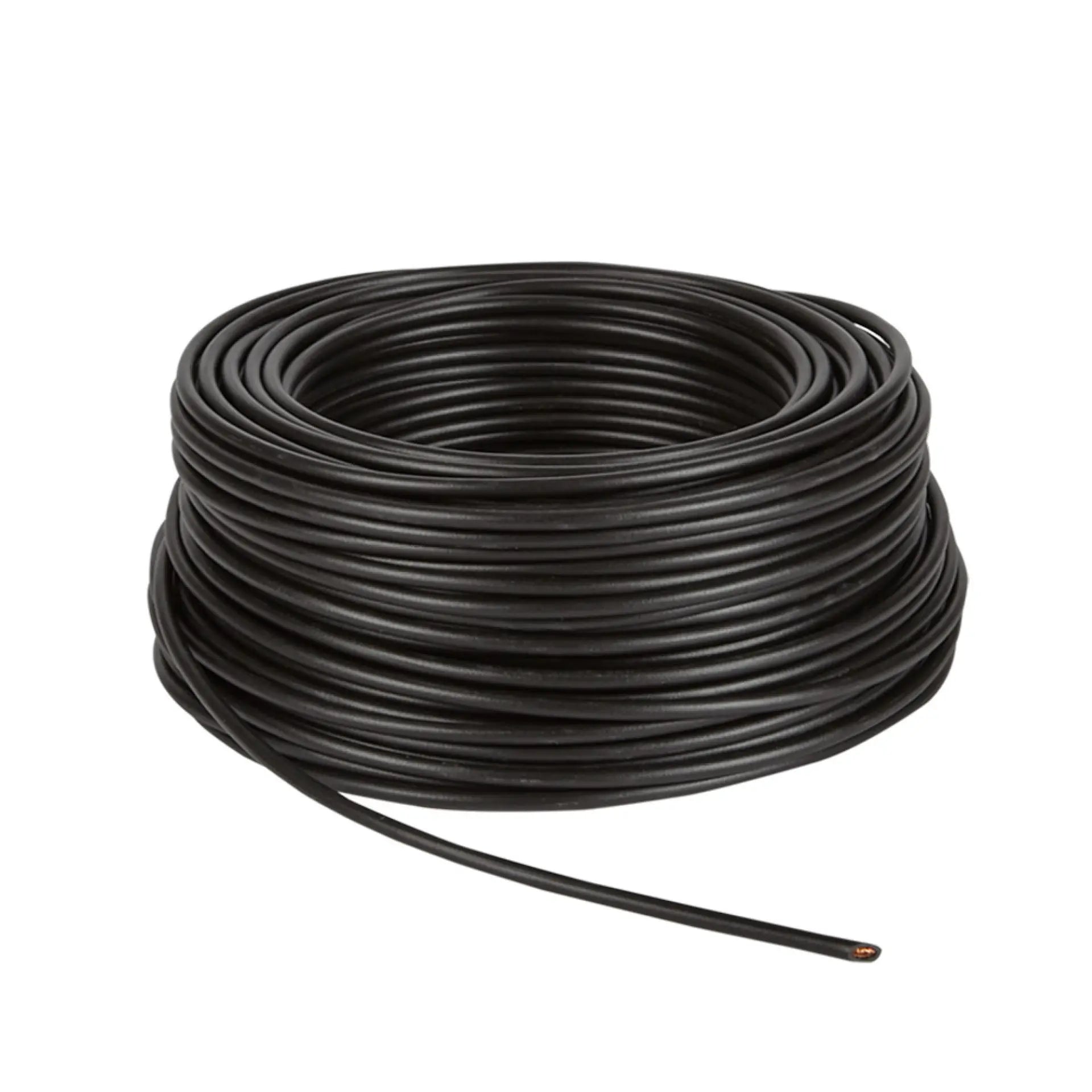 Câble noir - diamètre 4 mm² - bobine de 50 m