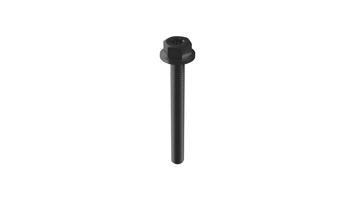 FlatFix Fusion - Vis de fixation M6 x 55mm - Black - Esdec -