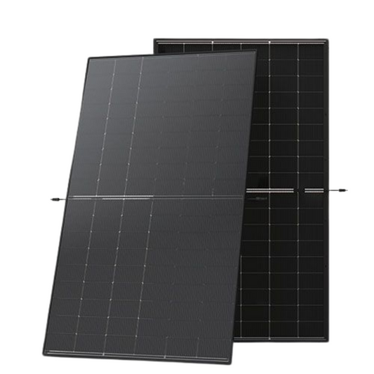 Panneau Trina Solar TSM-500-NEG18RC.27 - TopCon bifacial Glass Glass Bilan CARBONE - Garantie 15 ans